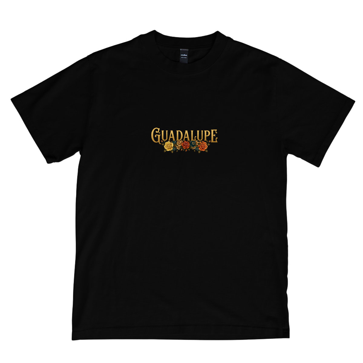 CAMISETA CATÓLICA NOSSA SENHORA DE GUADALUPE PRETA