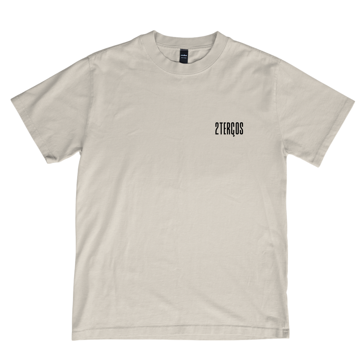 CAMISETA CATÓLICA CORAÇÃO PURO OFF WHITE