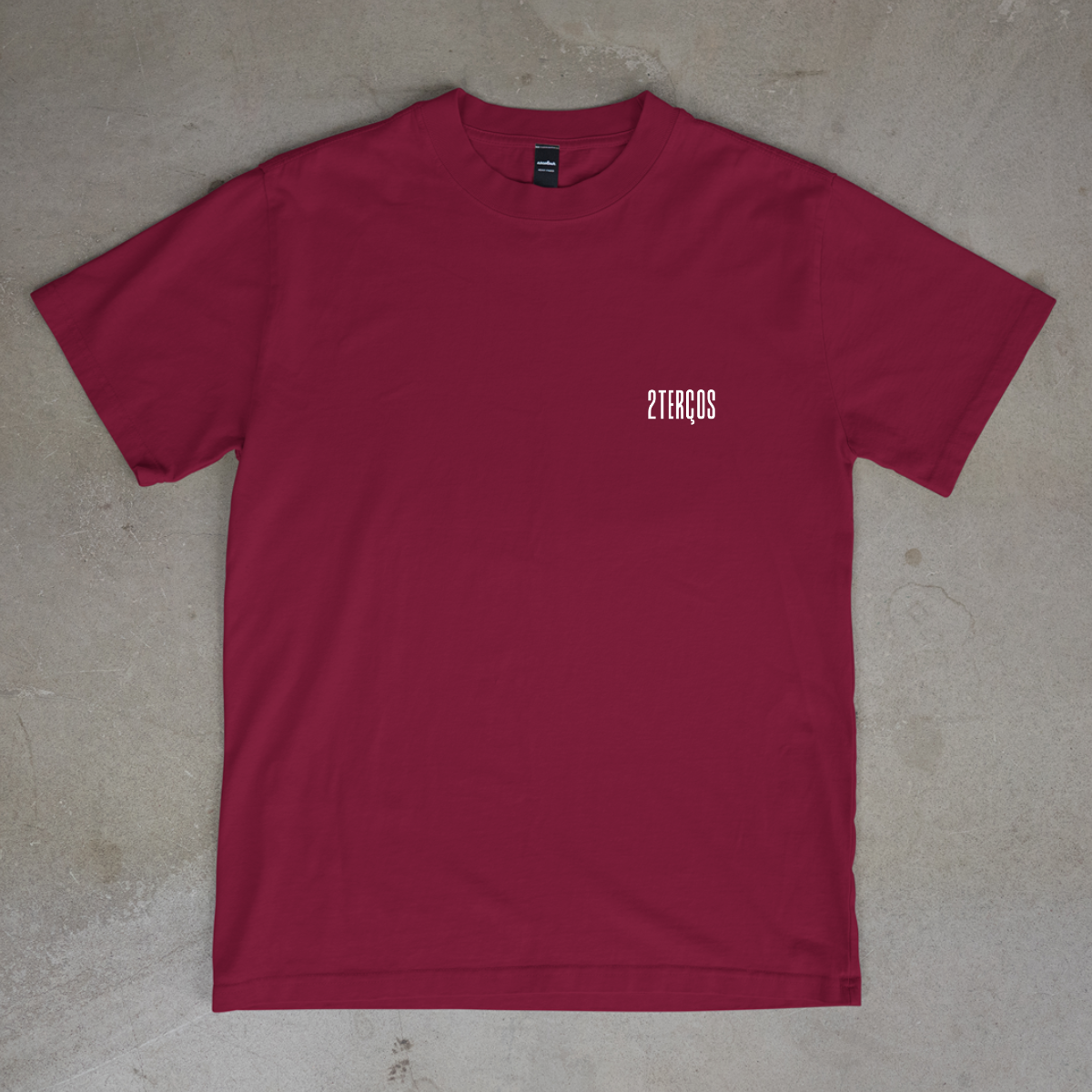 CAMISETA CATÓLICA OVELHA PERDIDA BORDÔ