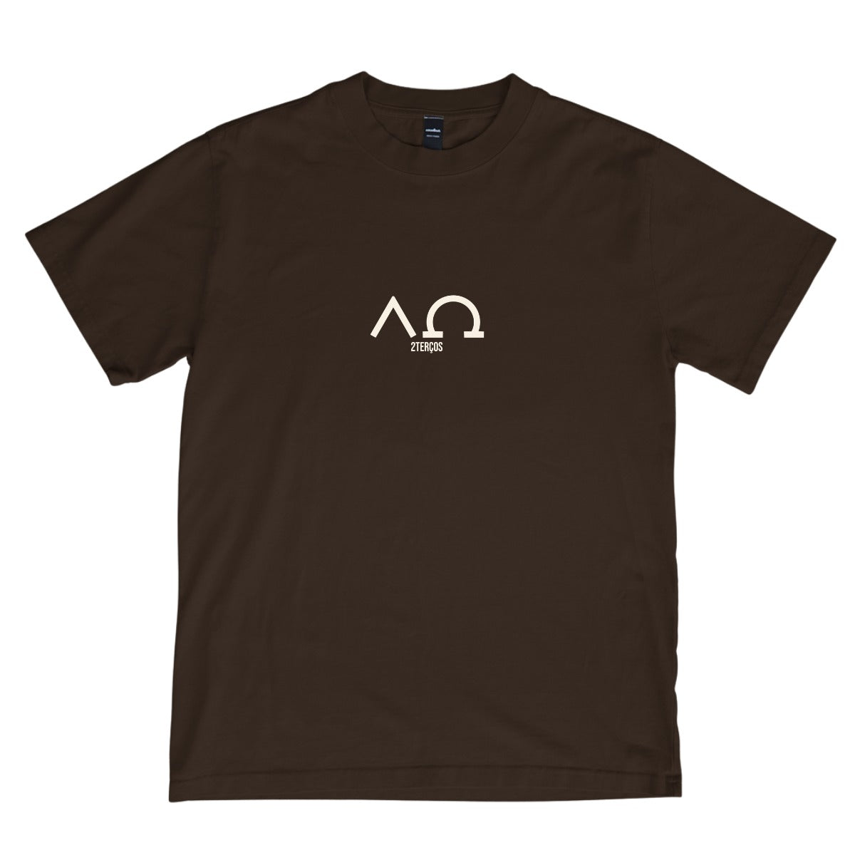 CAMISETA CATÓLICA CORDEIRO DE DEUS MARROM